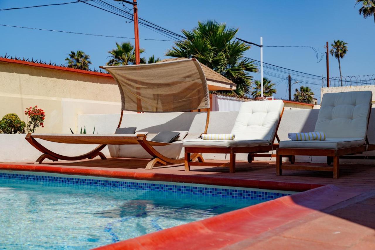 Playa Hermosa Inn At The Beach Энсенада Экстерьер фото